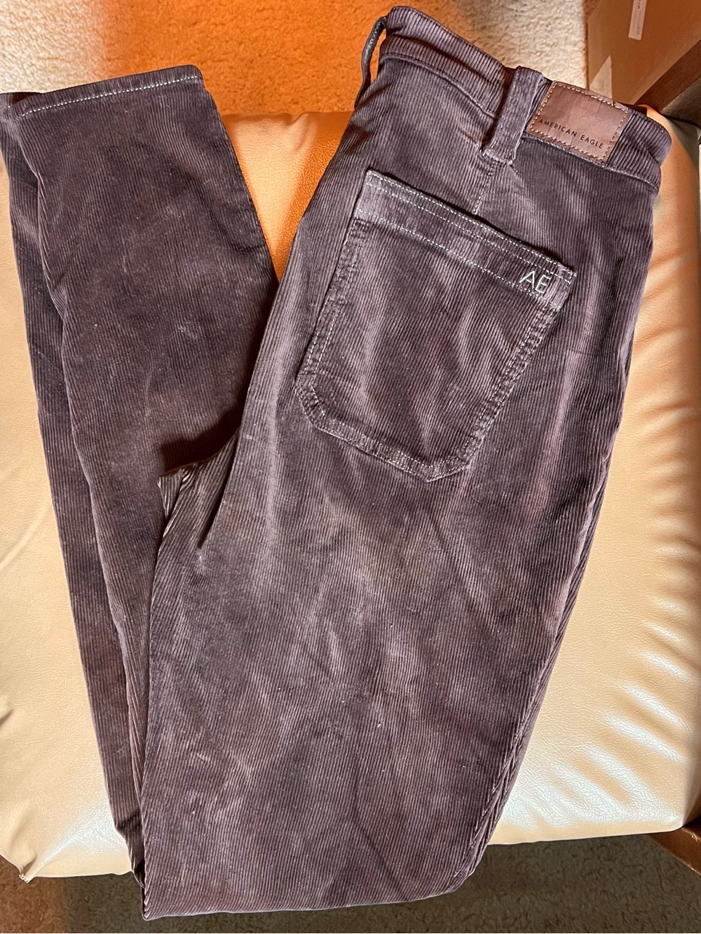 American Eagle Outfitters Corduroy Pants in Deep Brown Never Worn